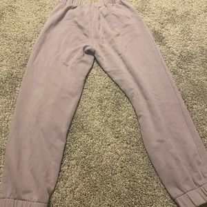 Hollister light purple sweatpants